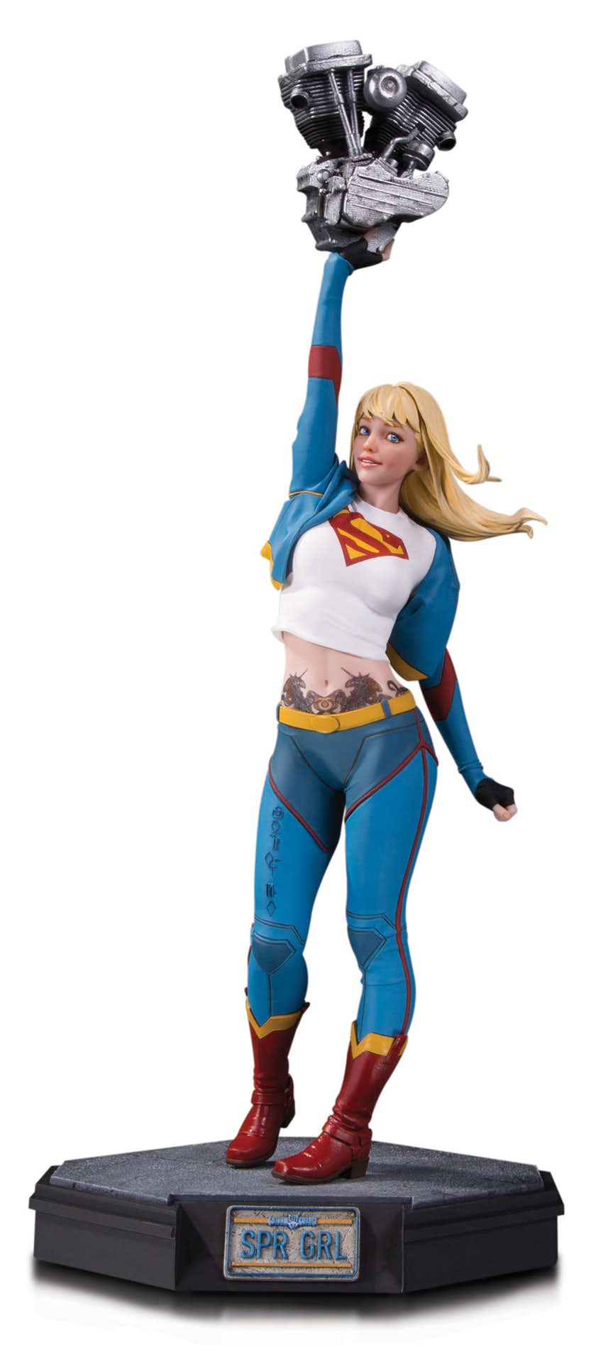 GOTHAM CITY GARAGE: SUPERGIRL STATUE