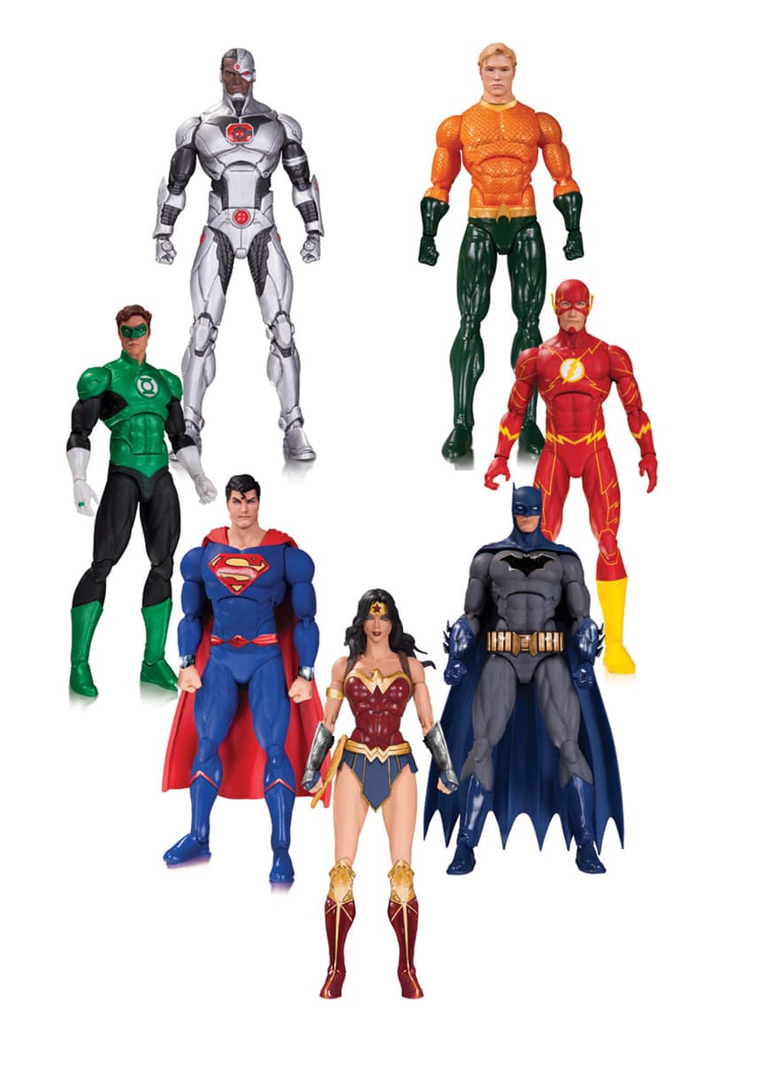 DC Rebirth JLA action figure 7-Pack