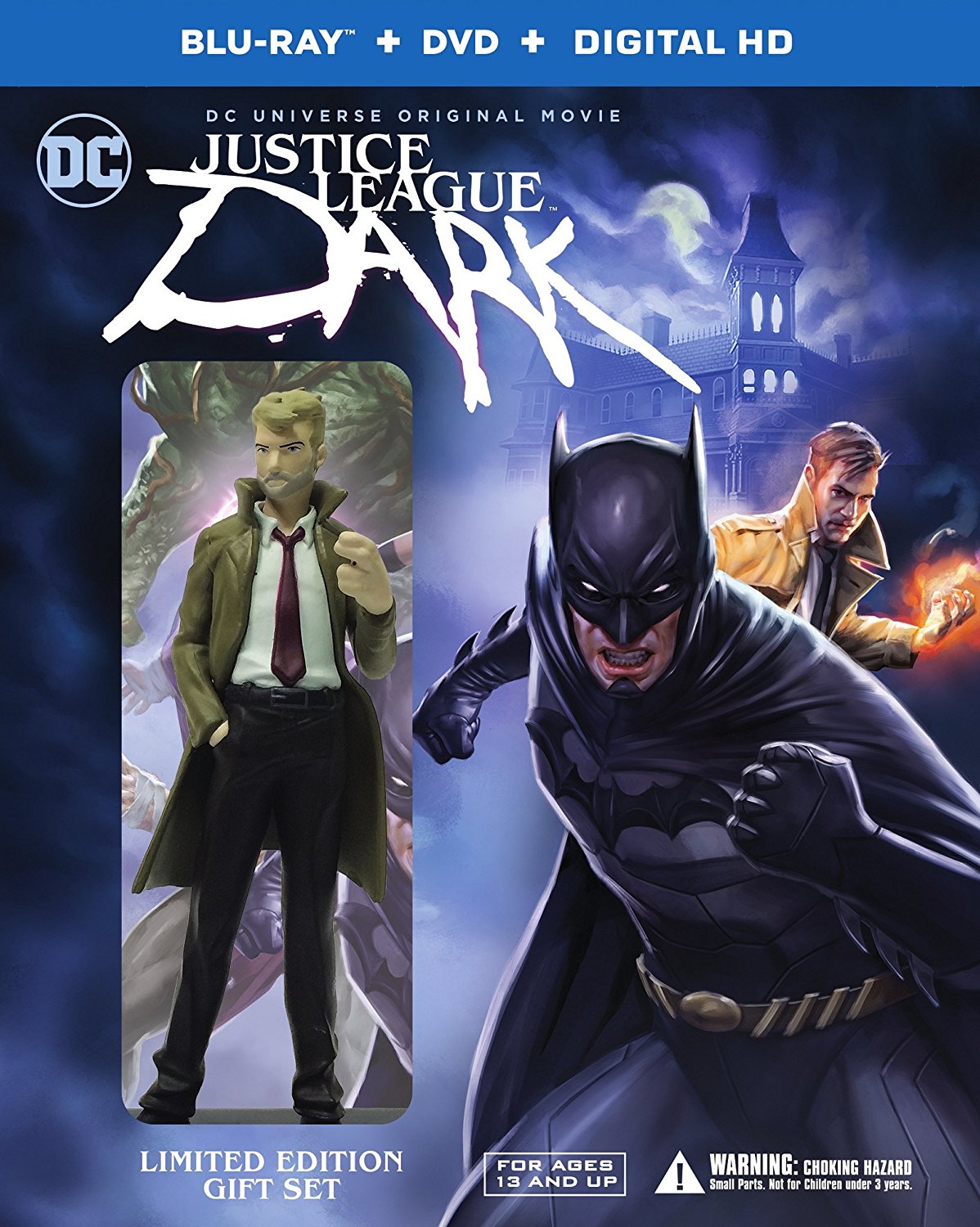 Justice League Dark movie blu-ray