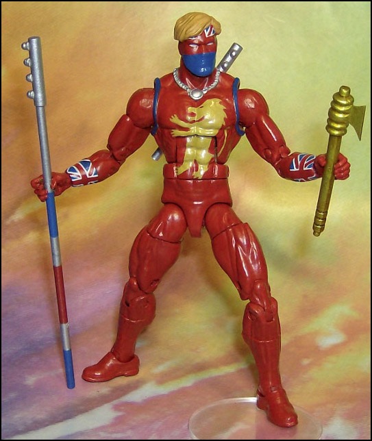 Captain Britain custom action figure