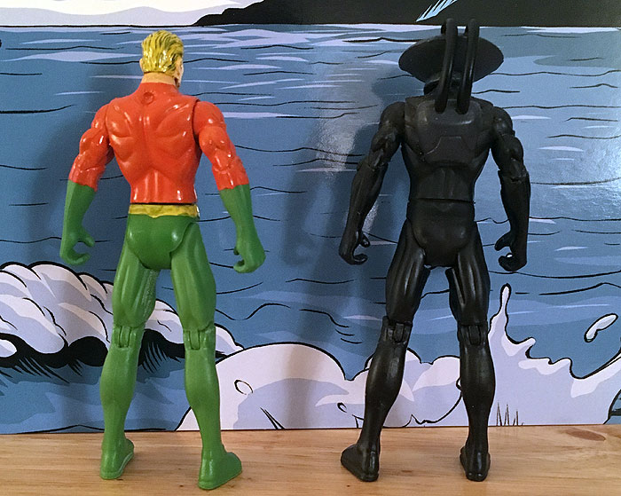 Aquaman and  Black Manta