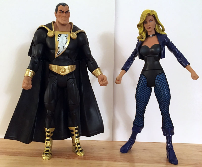 Black Adam and Black Canary