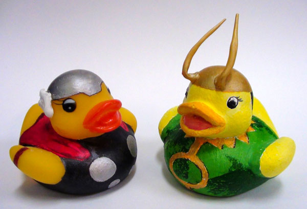 marvel rubber ducks