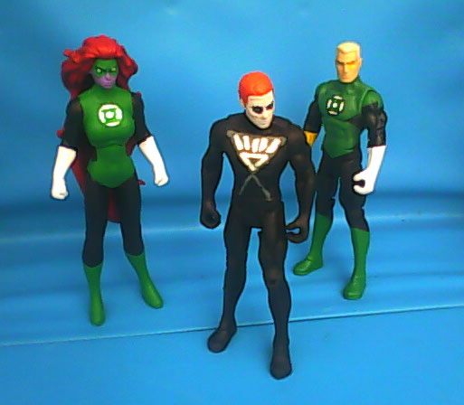 Green Lantern Lyssandra, Black Lantern Alex Luthor, Green Lantern Kreon