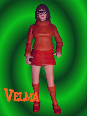 Scooby Doo ~ Velma ~ Large & Fully Articulated,Poseable Figure NEW 