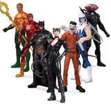 Aquaman, Flash, Batman, Catwoman, Joker, Captain Cold, Black Manta - Super-Heroes vs. Super-Villains - DC Collectibles