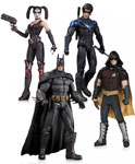 Batman, Scarecrow, Harley Quinn, Joker - Batman: Arkham Asylum - DC Collectibles