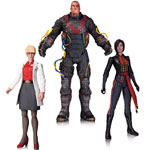 Dr. Harleen Quinzel, Electrocutioner, Lady Shiva - Batman: Arkham Origins - DC Collectibles