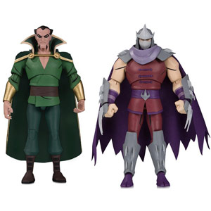 Ra's Al Ghul and Shredder - Batman vs Teenage Mutant Ninja Turtles - DC Collectibles