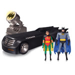 Batman, Robin, Deluxe Batmobile - Batman The Animated Series - DC Collectibles