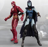 The Flash, Raven - Injustice - DC Collectibles