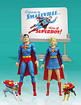 Silver Age Superboy and Supergirl - DC Direct