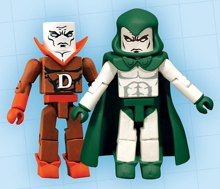 DC MINIMATES Series 4 DEADMAN & THE SPECTRE Mint/New in Sealed Packaging! 