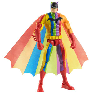 The Rainbow Batman - The Strange Lives of Batman - DC Comics Multiverse - Mattel