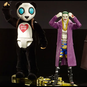 The Joker + Panda Man - DC Comics Multiverse - Mattel