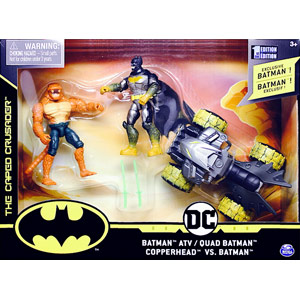 Batman ATV/Quad Copperhead vs Batman - 4 inch action figure - Spin Master