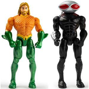 Aquaman vs Black Manta - 4 inch action figure - Spin Master