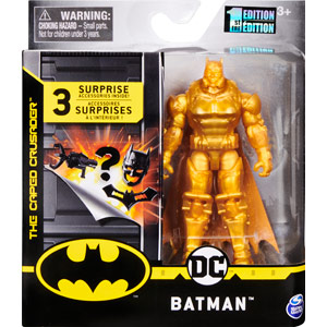 Gold Batman Armored Suit - 4 inch action figure - Spin Master