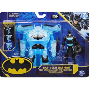 Bat-Tech Batman with Tech Armor - 4 inch action figure - Spin Master