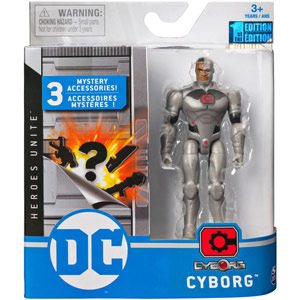 Cyborg - 4 inch action figure - Spin Master