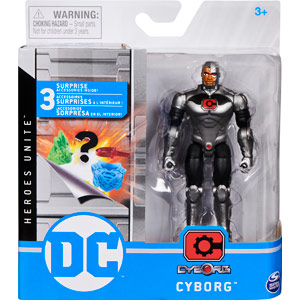 Cyborg - 4 inch action figure - Spin Master