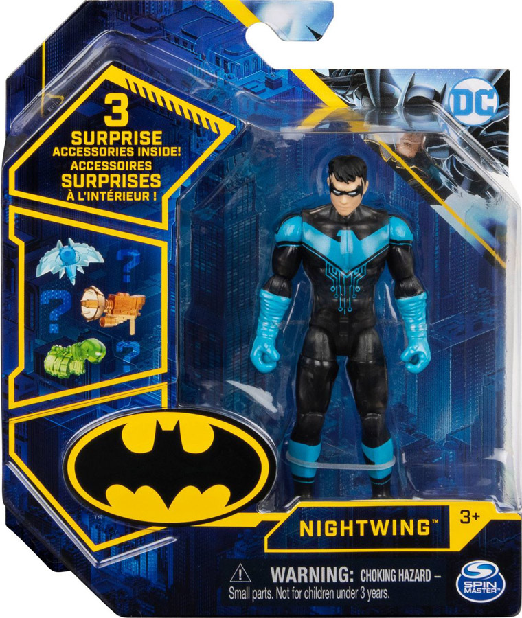 DC Spin Master Robin Wave 4 Inch 1st Edition 2021 Tech for sale online 
