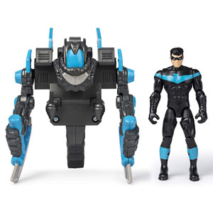 Nightwing Mega Gear - 4 inch action figure - Spin Master