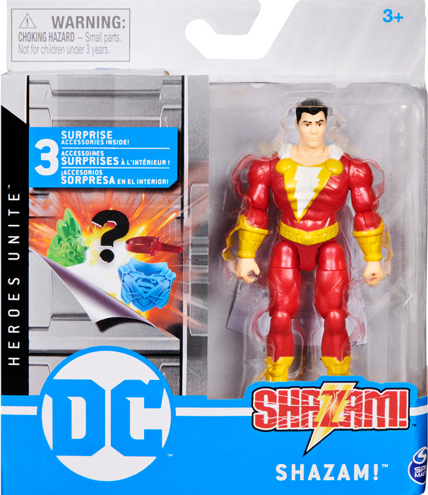 Spin Master DC Universe Heroes Unite 4" Shazam Figure