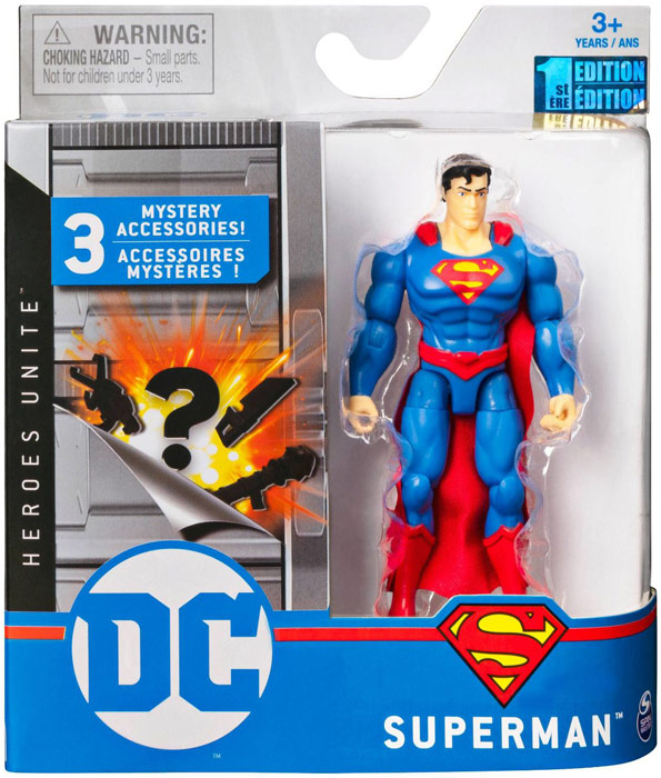 Spin Master DC Heroes Unite 4 Inch Action Figure Shazam 1st Edition for sale online