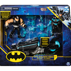 Batman vs. Bane with Moto-Tank - 4 inch action figure - Spin Master